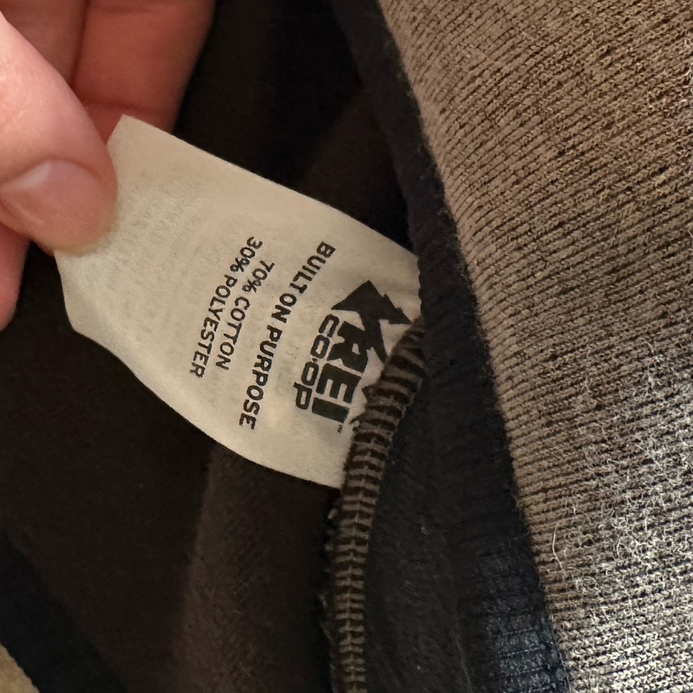 REI outdoor taupe colored zip up jacket - Picture 6 of 12